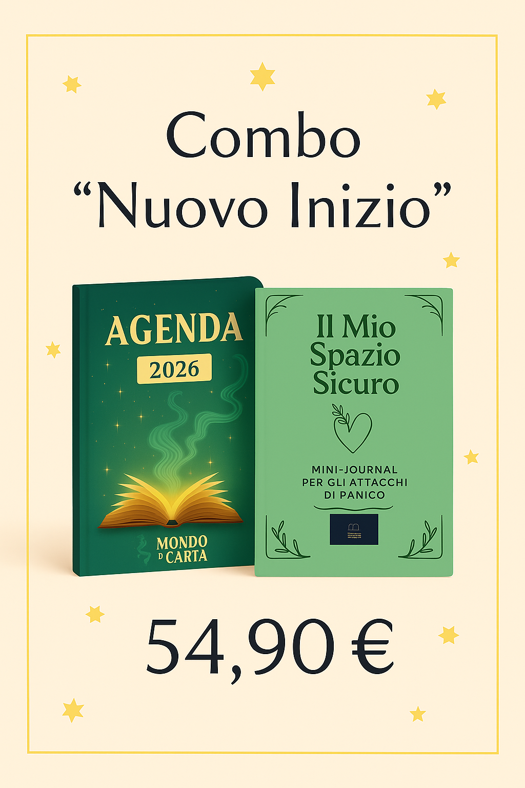 Combo "Nuovo Inizio" – Agenda + Journal