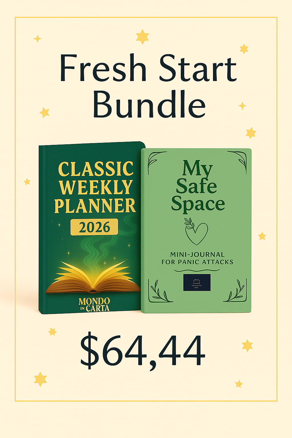 Fresh Start Bundle – Planner + Journal